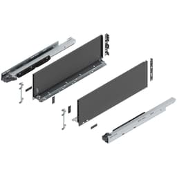 22" Legrabox Drawer System C Height, 7-0/0", 170lb Capacity Full-Extension with BLUMOTION, Orion Gray