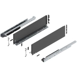 26" Legrabox Drawer System C Height, 7-0/0", 170lb Capacity Full-Extension with BLUMOTION, Orion Gray
