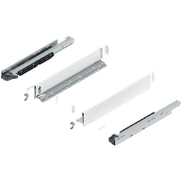 Blum LEGRABOX M-Height 20" Soft-Close Drawer Box Kit, Silk White Matte, 773M50S-20SW
