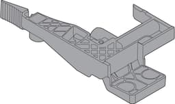 Movento Right-Hand Front Locking Device for Narrow Drawers