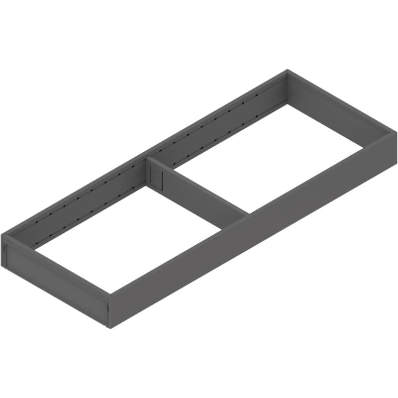 Ambia-Line Narrow Utensil Insert for Drawer, 200mm Wide, M-Height 2", Orion Gray, 22