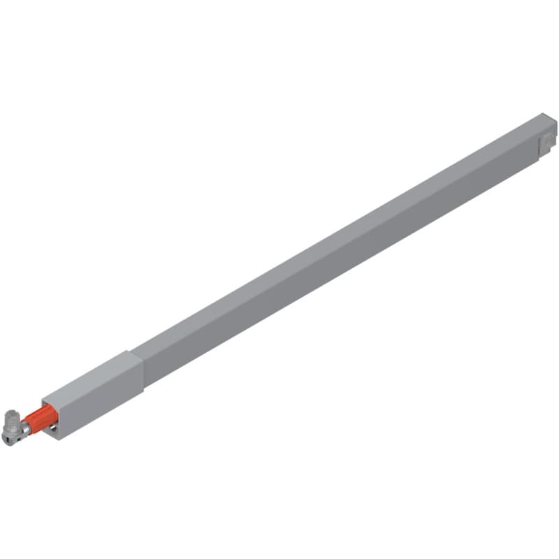 BLUM ZRG.437RSIC 20" Top Gallery Rail Set (Right & Left), 500mm, Gray