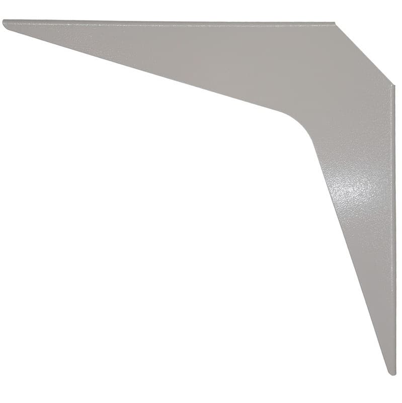 24" x 29" Heavy Duty Workstation Bracket, Gray Finish (1 Pair)