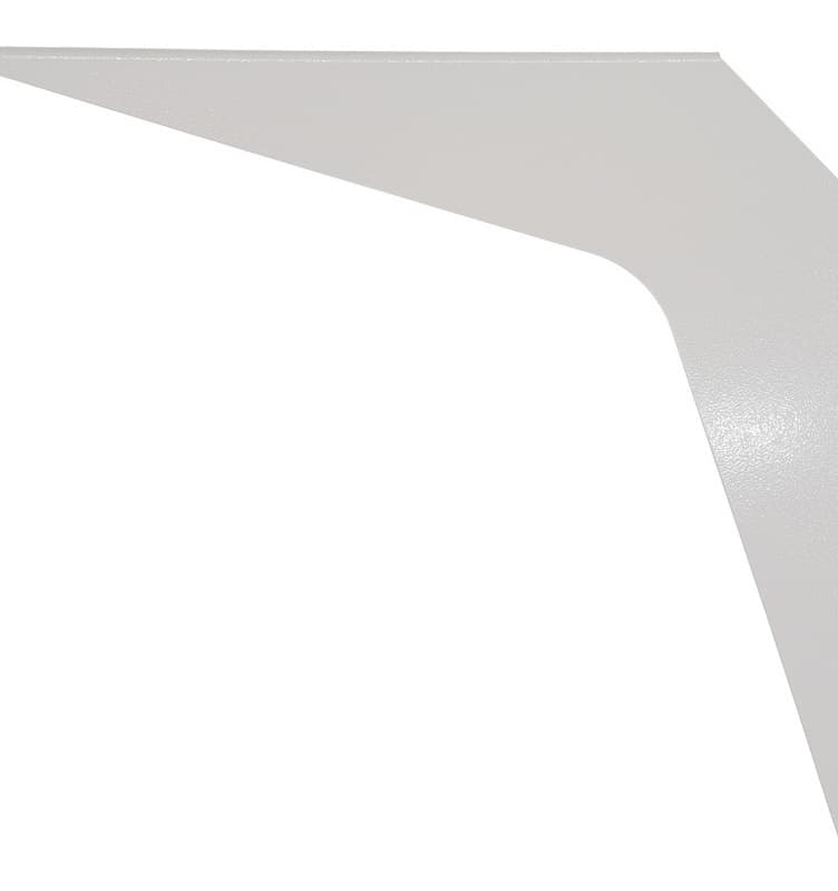 24" x 29" Heavy Duty Workstation Bracket, White Finish (3 Pair)