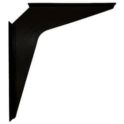 18" x 24" Workstation Bracket, Black Finish (3 Pair)