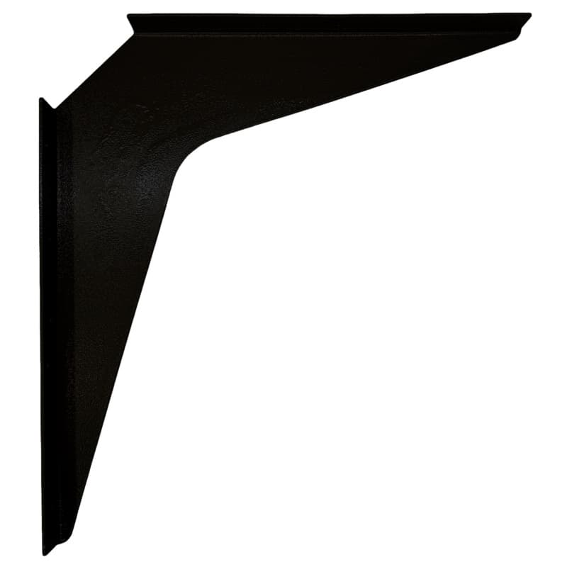 18" x 24" Heavy Duty Workstation Bracket, Black Finish
