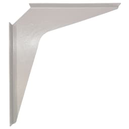 18" x 24" Workstation Bracket, White Finish (3 Pair)