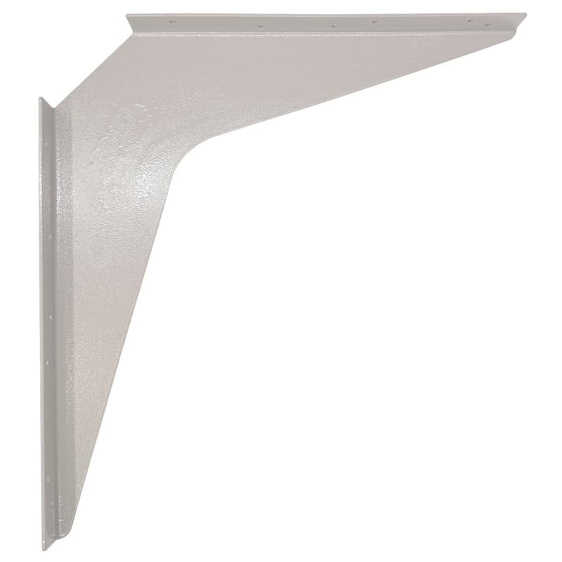 18" x 24" Workstation Bracket, White Finish (3 Pair)