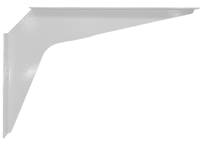 15" x 21" Workstation Bracket, White Finish (3 Pair)