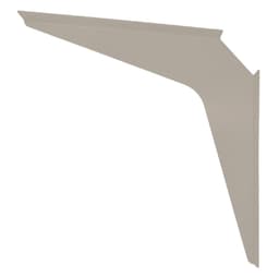 18" x 18" Heavy Duty Workstation Bracket, Gray Finish (3 Pair)