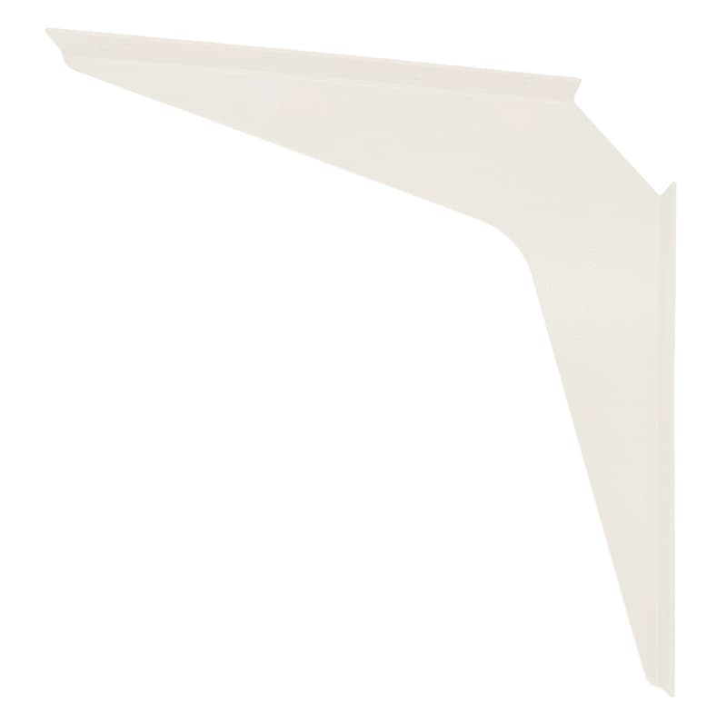 18" x 18" Heavy Duty Workstation Bracket, White Finish (3 Pair)