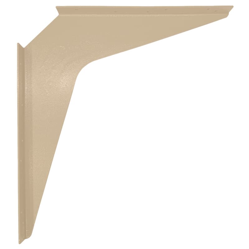 18" x 24" Heavy Duty Workstation Bracket, Almond Finish