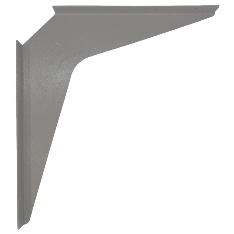 18" x 24" Heavy Duty Workstation Bracket, Gray Finish (3 Pair)