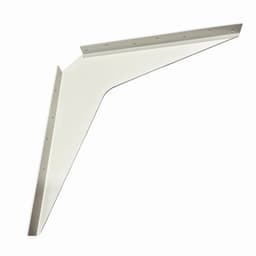 24" x 24" Heavy Duty Workstation Bracket, White Finish (1 Pair)