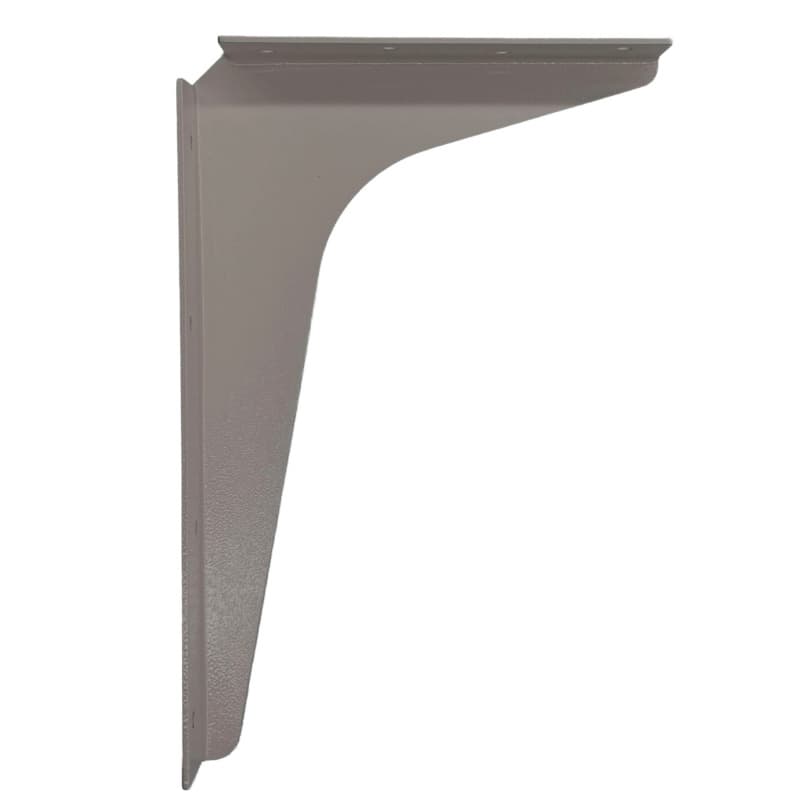 5" x 8" Heavy Duty Workstation Bracket, Gray Finish (5 Pair)