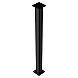 4" x 34-1/2" Aurelius Countertop Leg Support, Black Finish