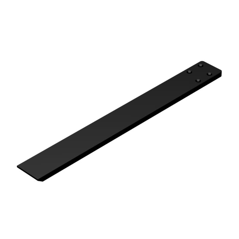 18" X 2.5" X 0.50" Liberty XL Hidden Countertop Support Bracket, Black Finish