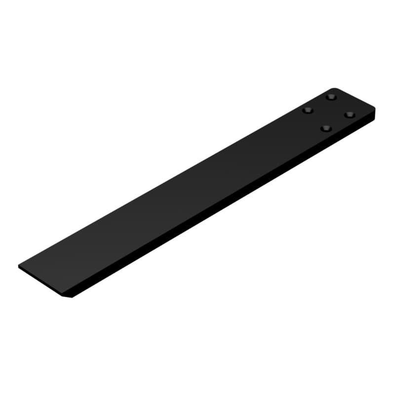 14" X 2.5" X 0.50" Liberty XL Hidden Countertop Support Bracket, Black Finish