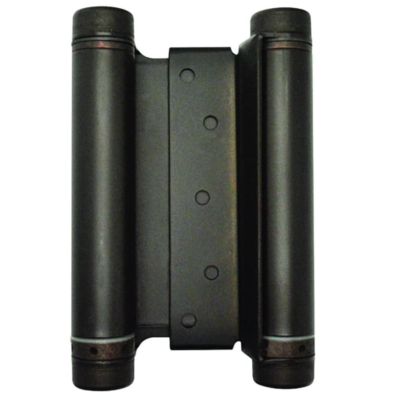 6" Double Action Spring Hinge, Oil Rubbed Bronze, - 6HDCOM-OIL RUBBED BRONZE