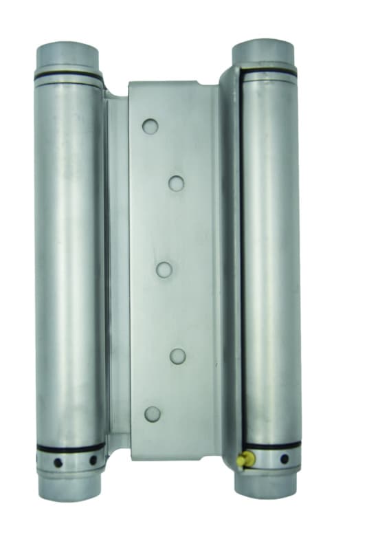 7-1/2" Double Action Spring Hinge, Satin Chrome, - 7.5HDCOM-SATIN CHROME