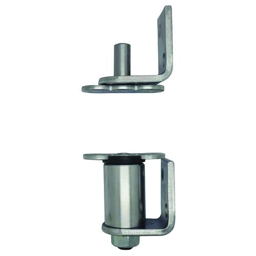 Gravity Double Action Pivot Hinge, 90 Degrees Hold Open, Satin Chrome, - S7512-H-652