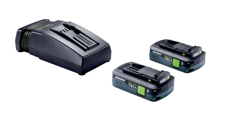 18V 4.0Ah 2 Battery / 1 Charger Starter Pack Energy Set, Tabless 578733