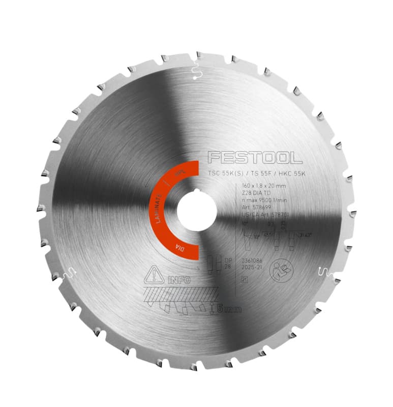 Festool Diamond Sawblade 160mm, 578701