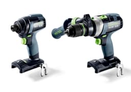 Festool Impact Driver and Hammer Drill Set, Bare, 578830