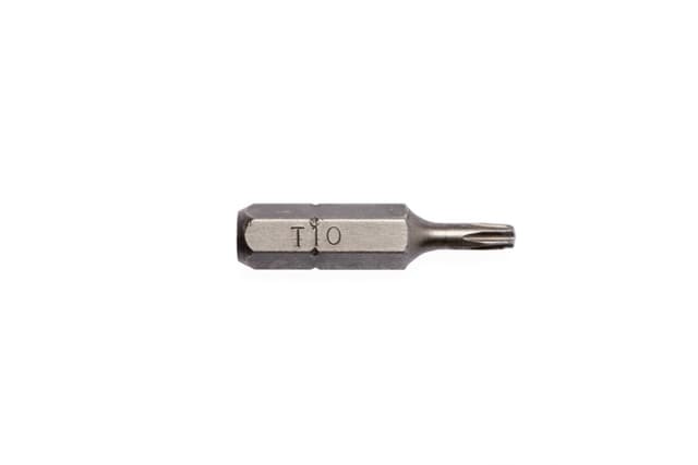 Clamex S-20 TX10 Torx Bit, 1/4" Hex Shank, 121281