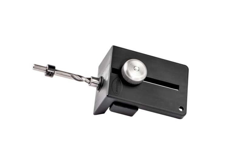Clamex S-20 Drill Jig for Angle Joints with 6mm bit and depth stop, 125253