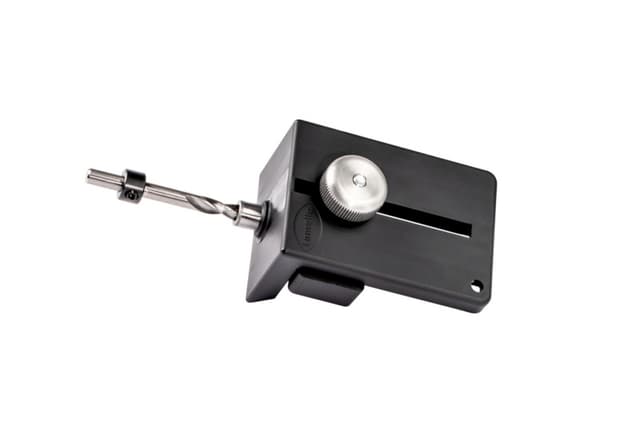 Clamex S-20 Drill Jig for Angle Joints with 6mm bit and depth stop, 125253