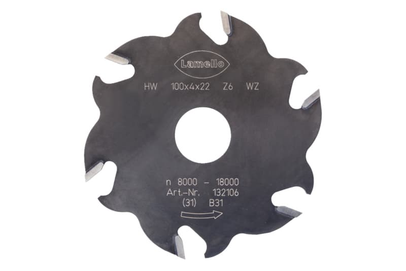 Classic X 100mm 6 Tooth Carbide Tipped Cutter Blade, 132106