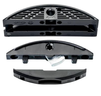 Joining System LC P-16 x 22 Connector for Lighweight Panels from 27mm Thick with Clamex P-14/10, 145732