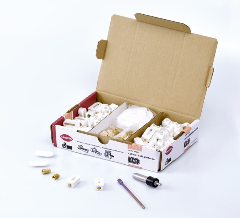 Cabinet Connector, Cabineo 8 Starter Set, Lamello