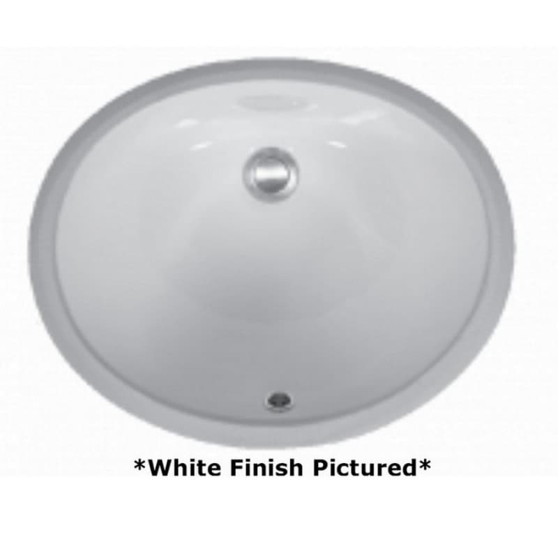 Karran Vitreous China Gloss Bisque 17-1/4"W x 14"H Vanity Sink Undermount, Single Bowl ADA Compliant, VC-101-BS