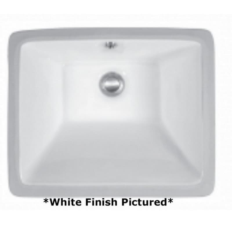 Karran Vitreous China 17" Single Bowl Vanity Sink, Undermount, Bisque, VC-115-BS