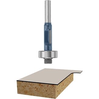 Overhang Cut-Off Bit, 1/4" Diameter