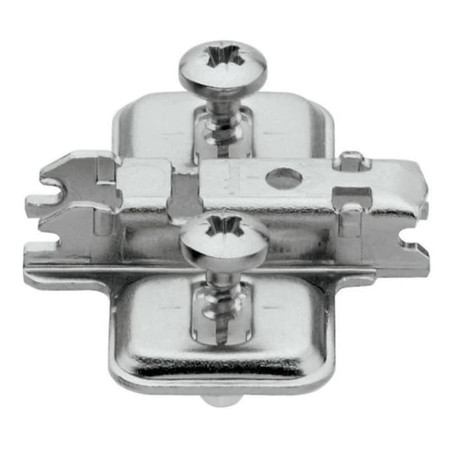 Blum CLIP Top 174H Wing Mounting Plate, EXPANDO Dowel, For Twin Installation