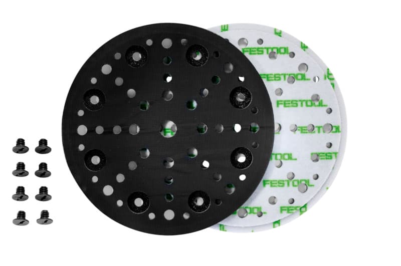 Festool Multi-Jetstream Replacement Pad 8-1/2" Round Pad - Vacuum Hook and Loop, - 578916