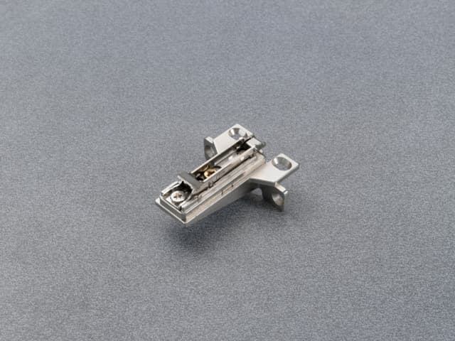 Salice Face Frame Adapter Plate With Flange, 2-Cam Adjustment, BA03R59