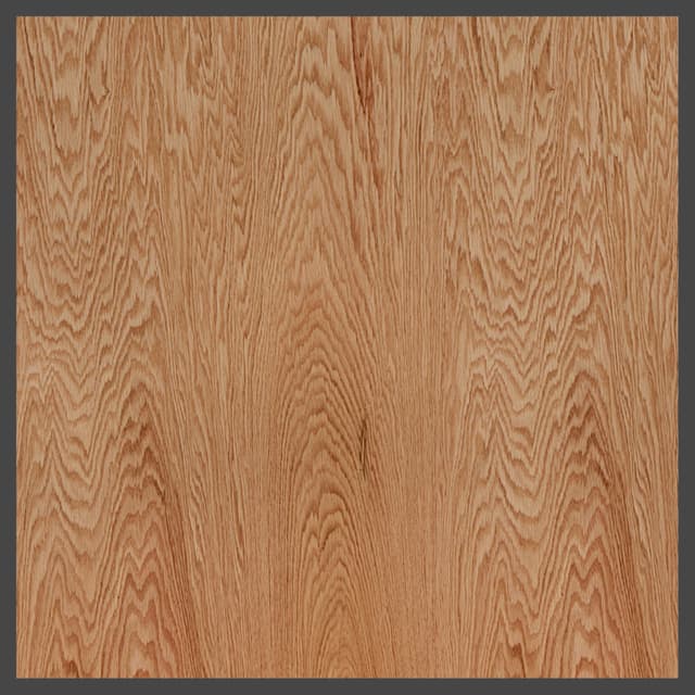 Red Oak Plain Sliced VC Unfinished Plywood, Columbia