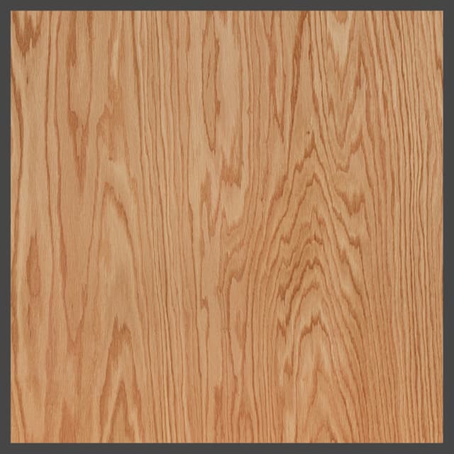 Red Oak Whole Piece Face VC Unfinished Plywood, Rockshield