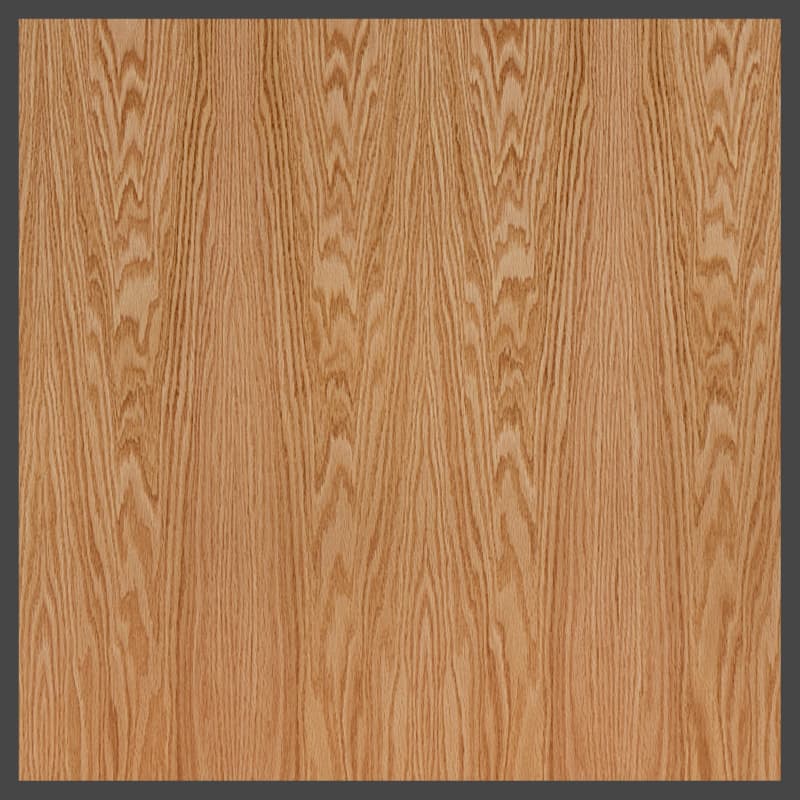 Plywood Hardwood Red Oak, Rift, Particle Board Unfinished, 1/2" Thickness, 49 x 97