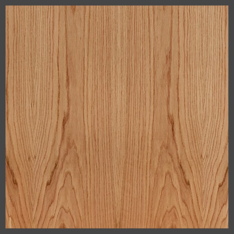 Plywood Hardwood Oak, Red, Veneer Core, Domestic, NAUF Unfinished A-1 Grade, 3/4" Thickness, 49 x 97 - 40 Qty
