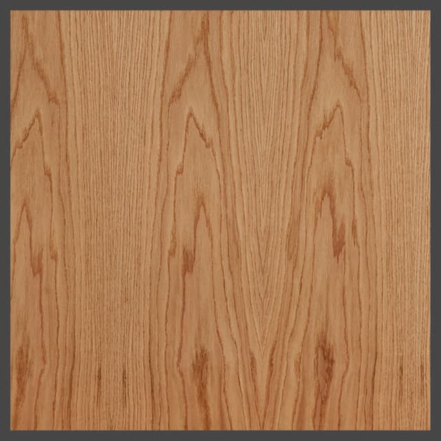 Red Oak Plain Sliced MDF Unfinished Plywood, Columbia