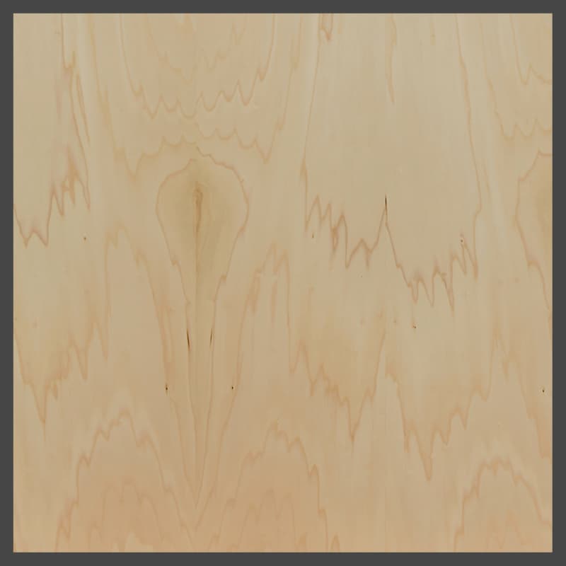 Plywood Hardwood Poplar, Industrial, Veneer Core, 3/4" Thickness, 49 x 97