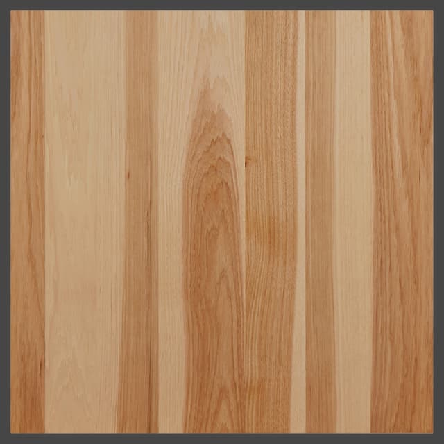 Hickkory Plain Sliced VC Unfinished ULEF Plywood, States