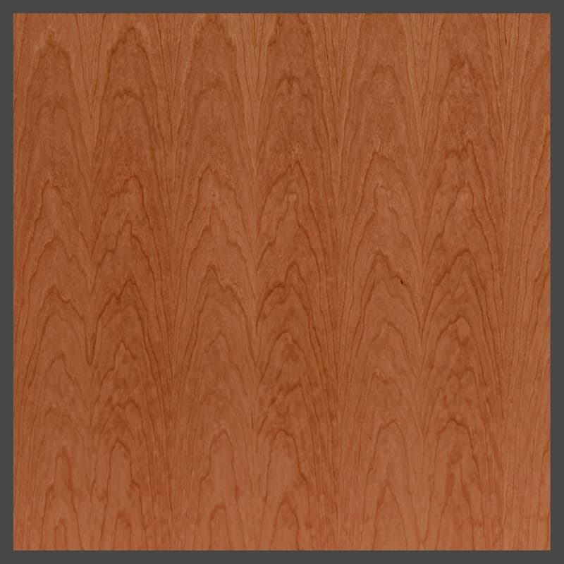 Columbia 3/4" x 48-1/2" x 96-1/2" A/1 Cherry Plain Sliced Veneer Core Plywood, Unfinished