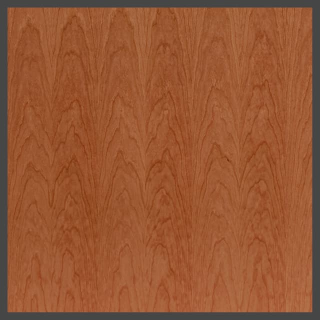 Cherry Plain Sliced VC Unfinished Plywood, Columbia