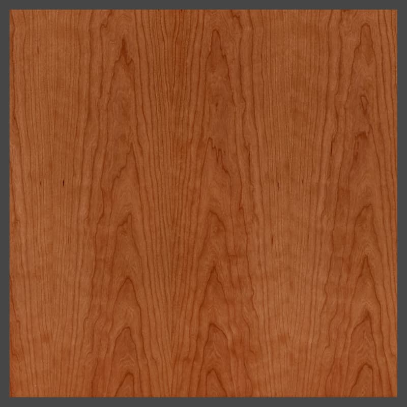3/4" x 48-1/2" x 120-1/2" A/1 Cherry Plain Sliced Veneer Core Plywood, Unfinished